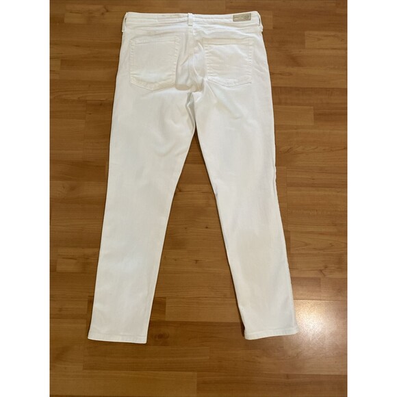 AG Adriano Goldschmied The Prima Ankle Cigarette Ankle Jean‎ White -Size 31R - Picture 8 of 14